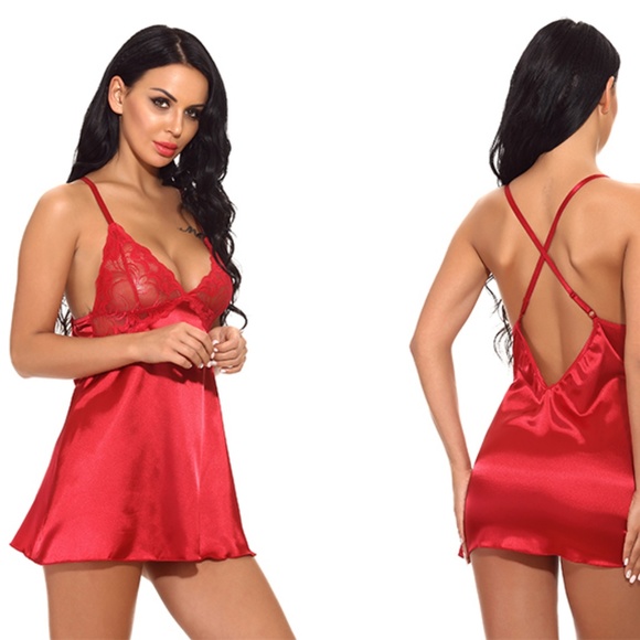 (D1)Sexy sleepwear lingerie - Picture 3 of 3